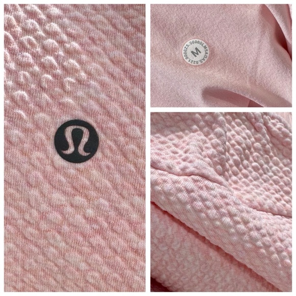 Lululemon Athletica At Ease Jogger 29” (Pants), Heathered Pink Mist White sz. M - Picture 10 of 13